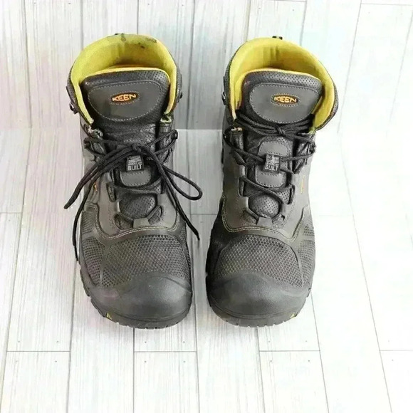 KEEN Utility Size 15D Portland Waterproof Carbon Toe Work Boots for Men main image 15